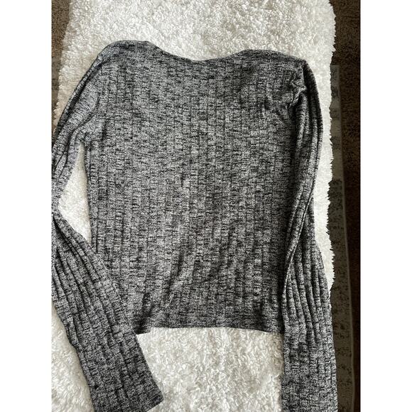 Cape Juby girls sz. M gray design sweater. Cute, comfortable - Picture 9 of 10